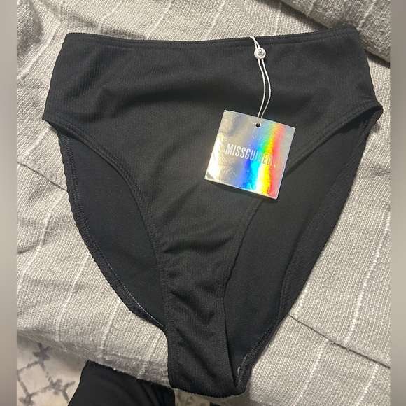 NWT!! Misguided high waisted bikini bottoms - Picture 1 of 5